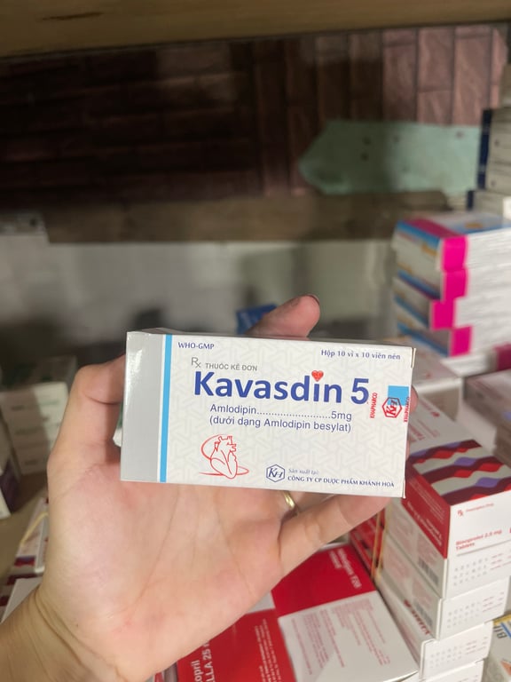 Kavasdin 5mg Khánh hòa h/30v nén