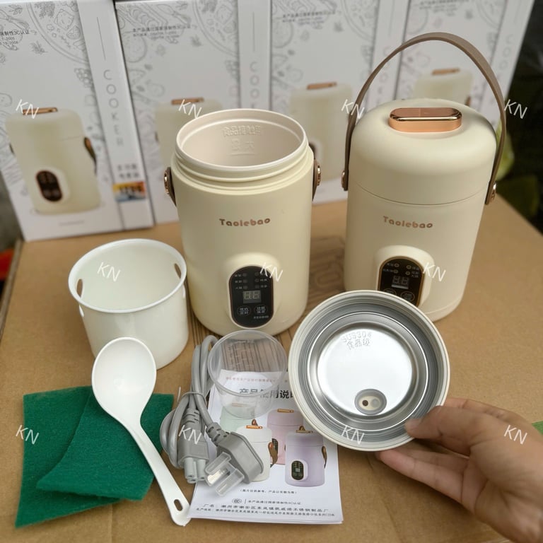 NỒI HẦM ĐIỆN MINI ĐA NĂNG 900ml và 1200ml