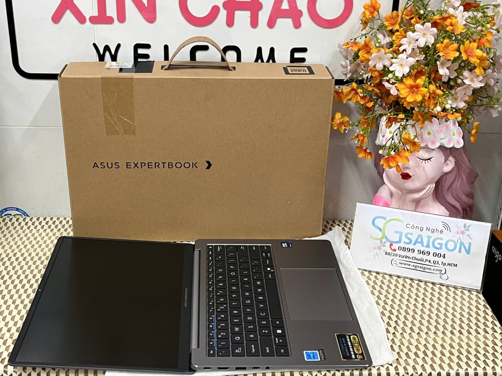 Laptop Asus ExpertBook P5405CSA-NZ0017W (Ultra 7 258V/ 32GB/ 1TB SSD/ 14 inch WQXGA/ 144Hz/ Win11/ Grey/ Vỏ nhôm/ Túi/2Y-OSS))