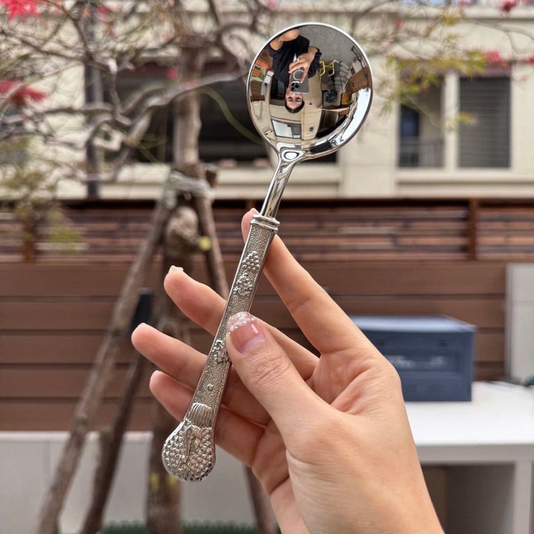 Thìa khổng tước Chockmen 20cm