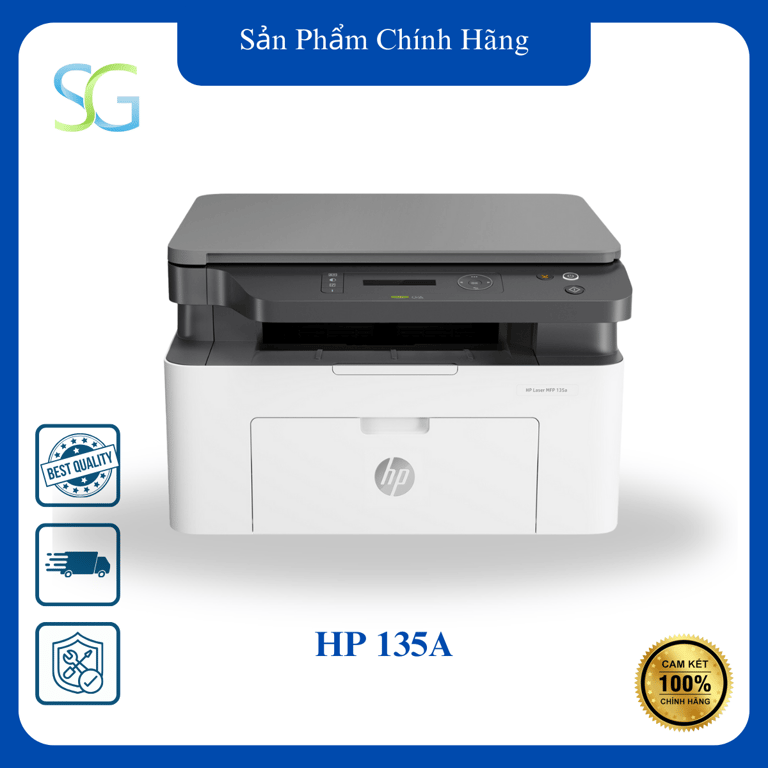 Máy In Laser Trắng Đen Đơn Năng HP 135A (4ZB82A)