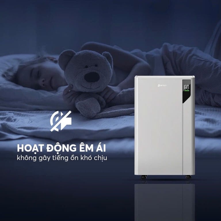 DE8581 - Máy Hút Ẩm Kèm Lọc Không Khí Đa Năng ELMICH 25L