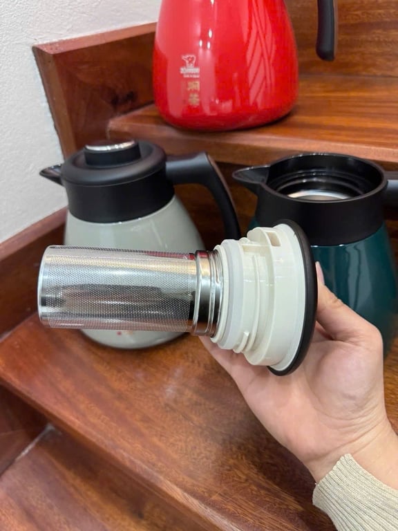 Bình ủ Zojirushi của Nhật cao cấp - Chiều cao 20cm -Dung tích 1.5l