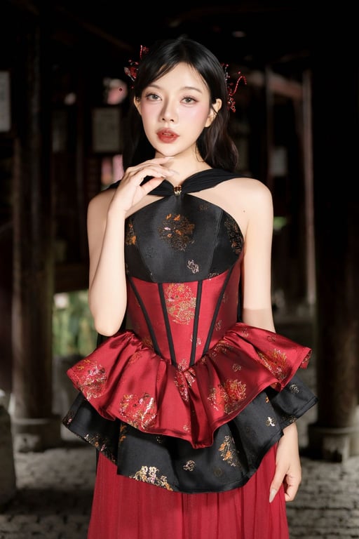 Flexy - Set Yếm Đan Huyền S/M/L/XL