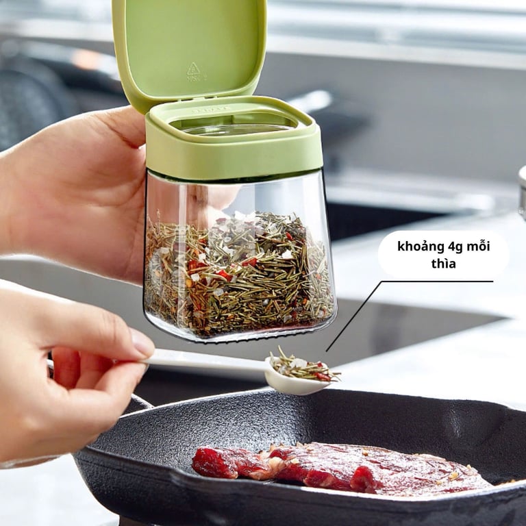 HŨ ĐỰNG GIA VỊ và BÌNH RÓT DẦU