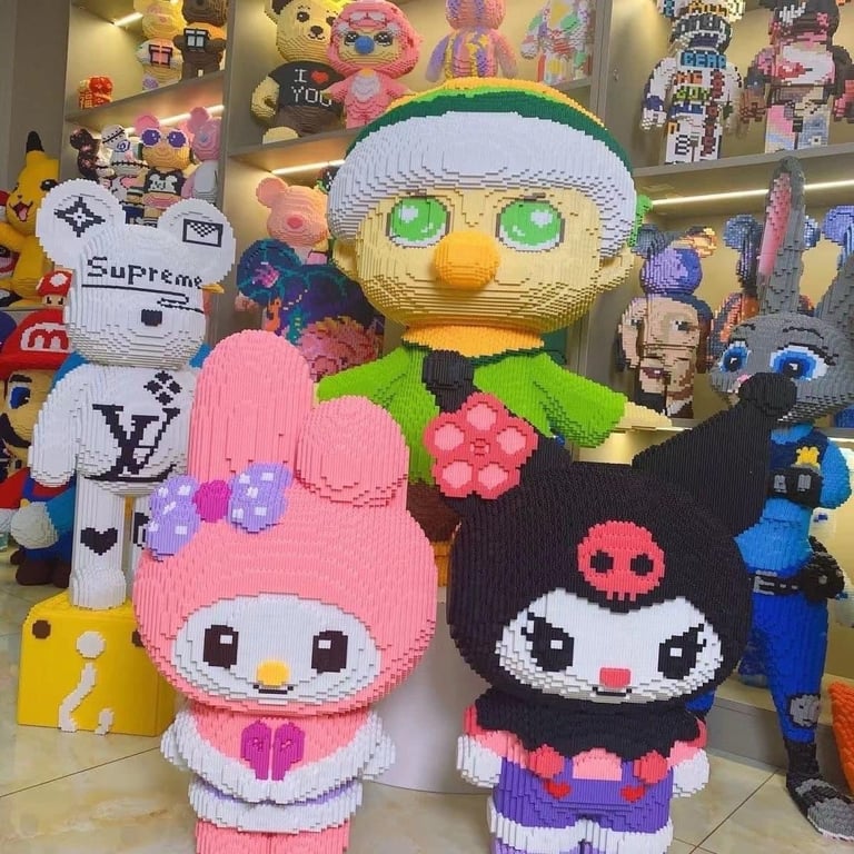 Bộ mô hình  Thỏ tím, bạn Kurome