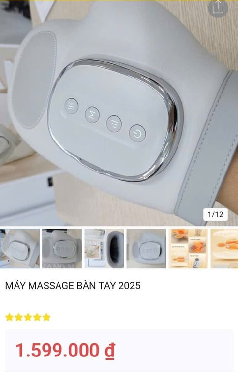 MÁY MASSAGE BÀN TAY 2025