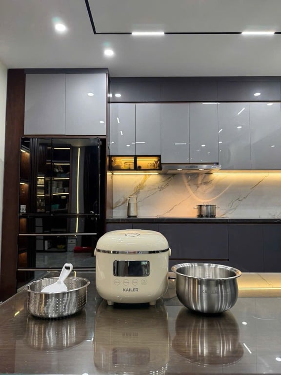 NỒI CƠM ĐIỆN KAILER KL-1368 DUNG TÍCH 1,2L