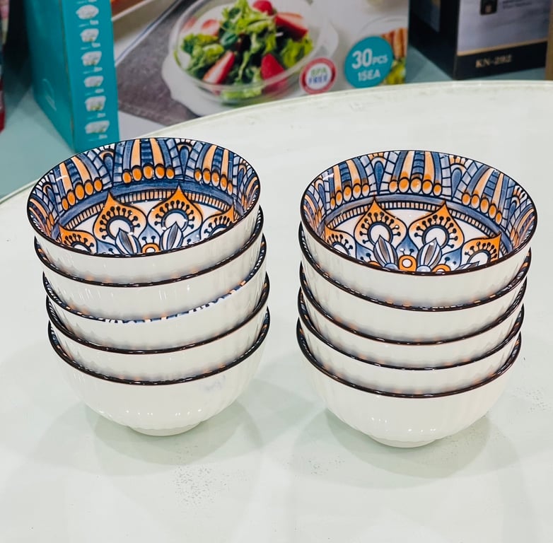 bát ăn cơm hoạ tiết Nhật