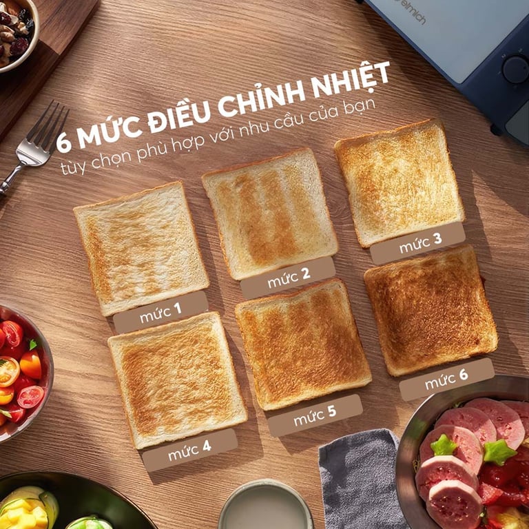 Máy nướng bánh mì Elmich TTE-8580