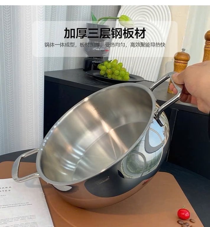 Nồi lẩu lùn Chockmen 28cm - CKM198