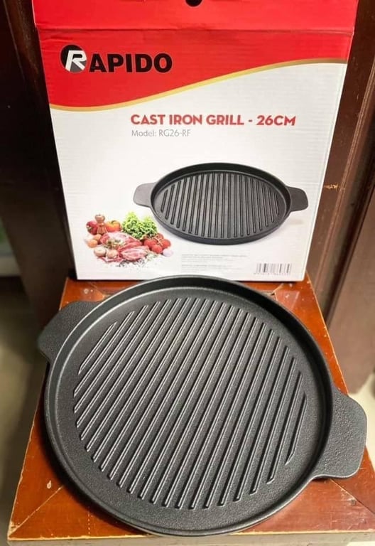 CHẢO GANG NƯỚNG RAPIDO size 24/26
