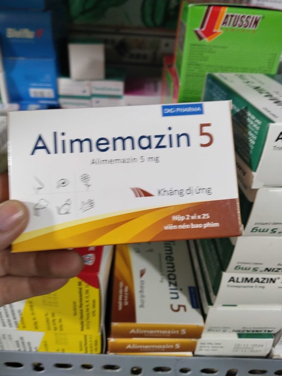 Alimemazin 5 hậu giang h/