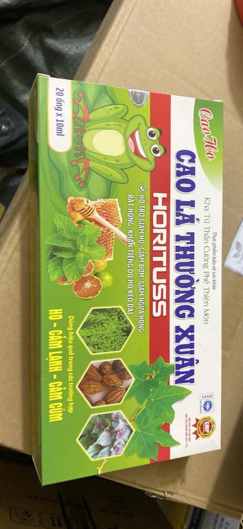 Cao lá thường Xuân horituss h/ 30 ống