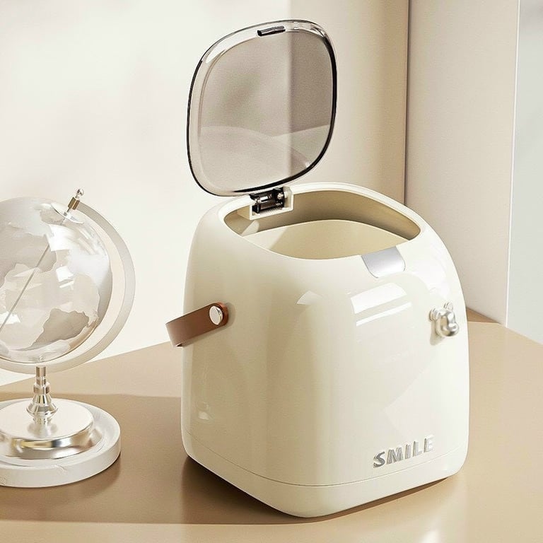 Thùng Rác Mini Để Bàn có quai xách