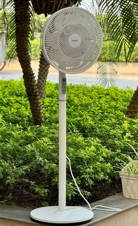 Quạt cây 7 cánh điều khiển từ xa Kaiyo Nhật 2025
