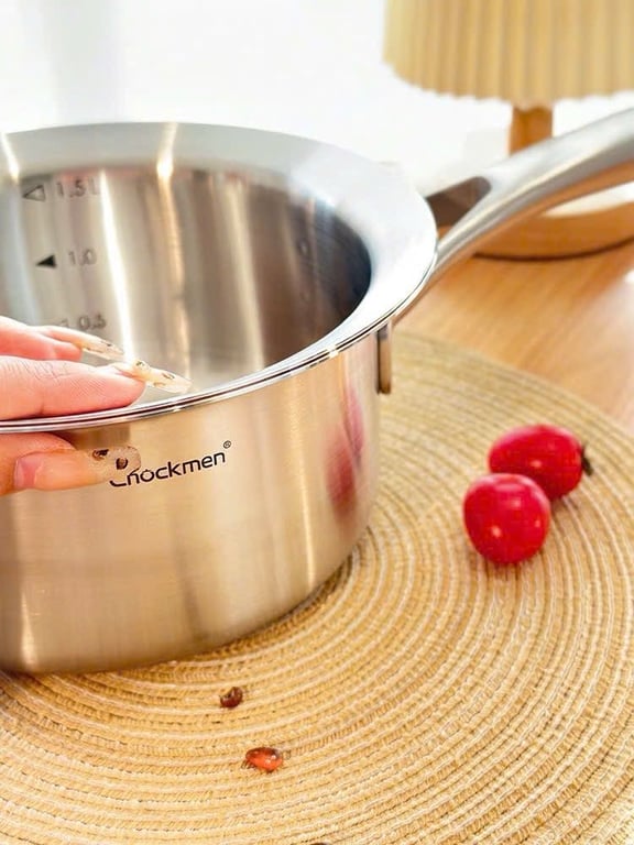 Quánh nắp vuông 5 lớp kẹp đồng Chockmen 16cm CKM228