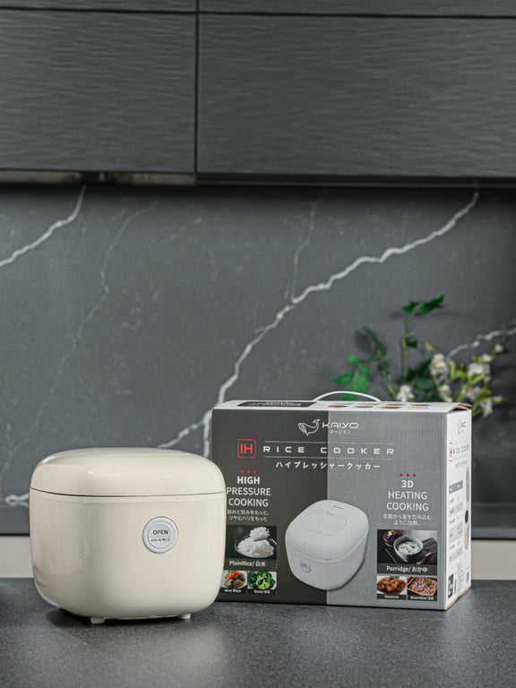 Nồi cơm điện cao tần IH Kaiyo size 1L KRC-050 Nhật Bản