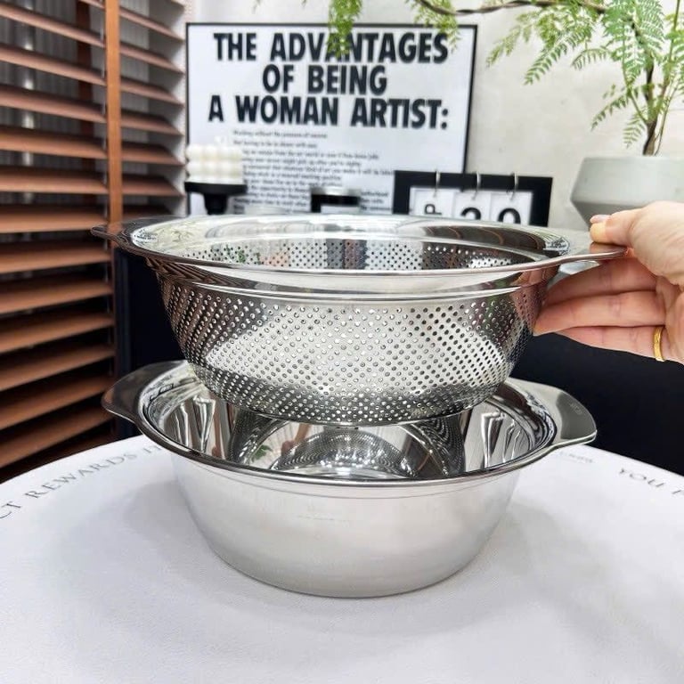 BỘ RỔ CHẬU CHOCKMEN 27CM/31CM