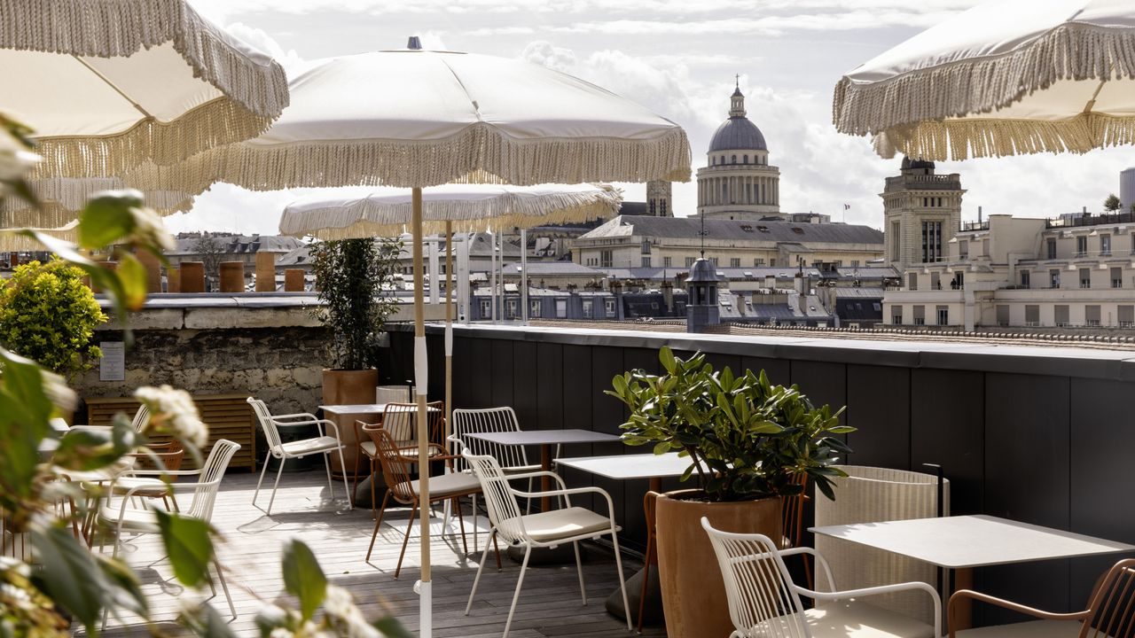 Chambre de l’hôtel Pilgrim à Paris