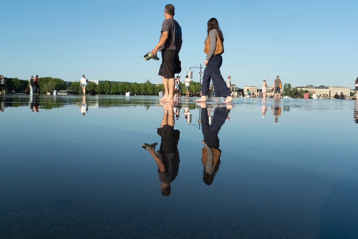 Le miroir d’eau de Bordeaux