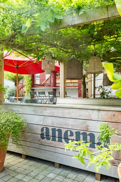 La Table Anema & the summer bar — Biarritz