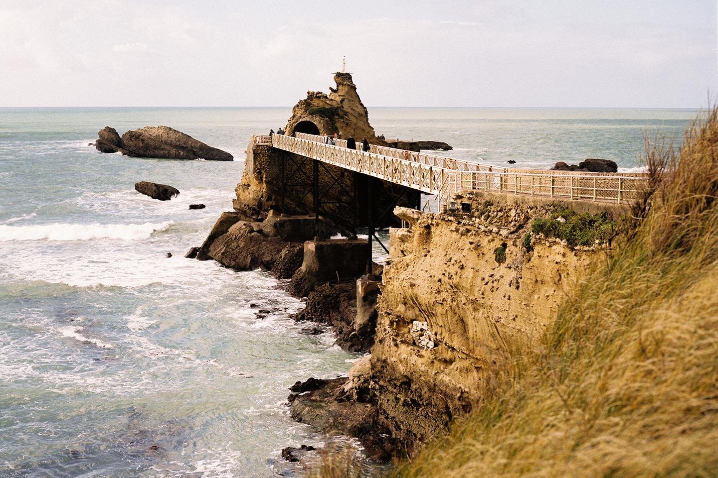 Hôtel Saint-Julien à Biarritz avec vue sur l'océan