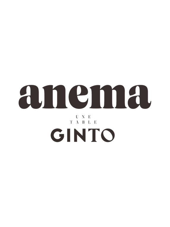 Logo de la Table Anema, une table Ginto
