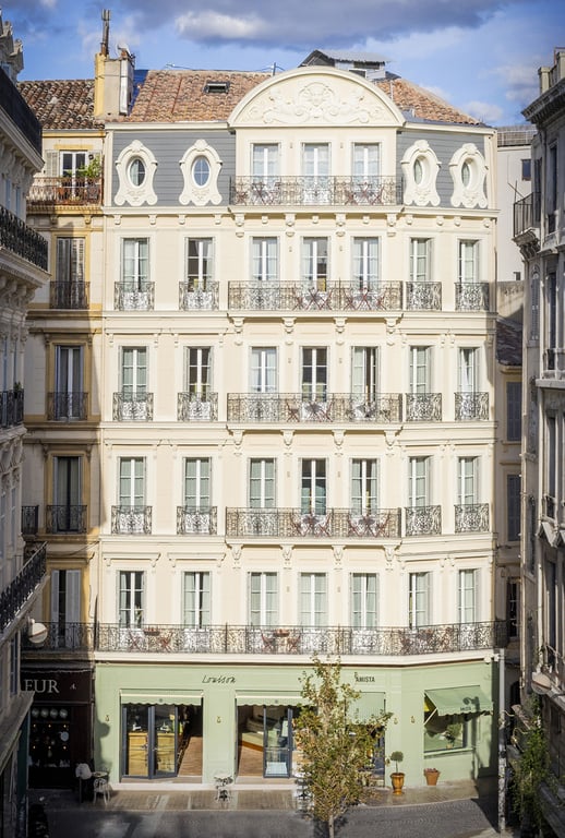 Façade de la maison Amista à Marseille