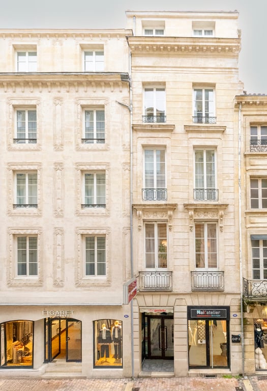 Façade de la maison Gambetta à Bordeaux