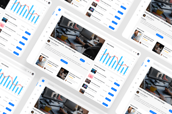 Course Online Dashboard UI Kit