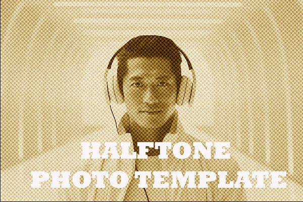 Halftone Photo effects