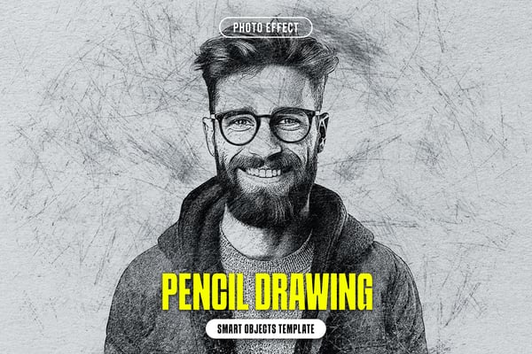 Pencil Drawing Photo Effect