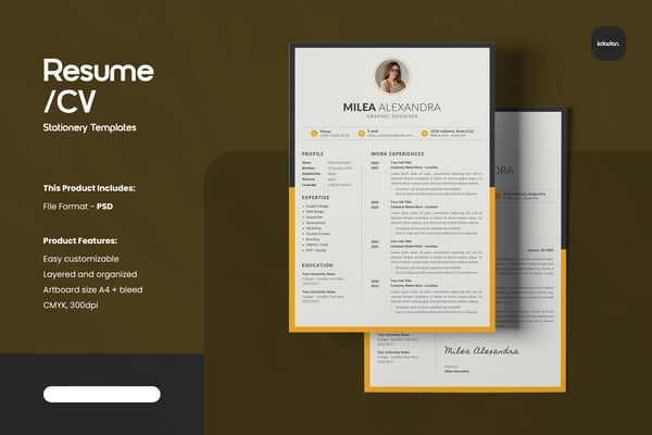 Resume/CV – Vol. 42