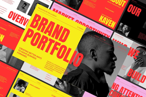 Kaven - Brand Portfolio PowerPoint
