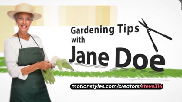 Gardening & Landscaping Intro Tv-Show