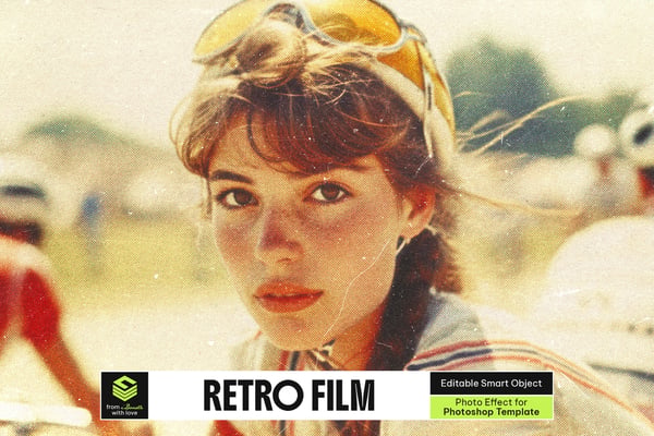 Retro Film Photo Effect