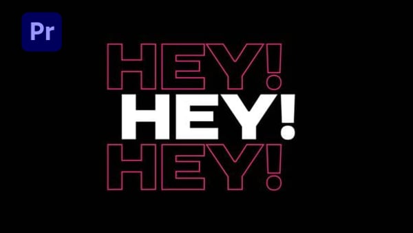 Text Animation Titles | Premiere Pro