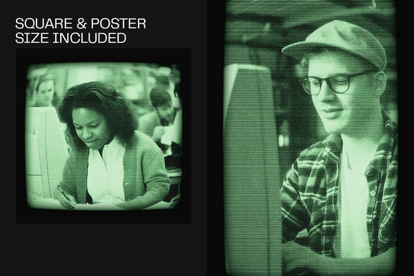 Spy Camera Square And Poster Photo Effect