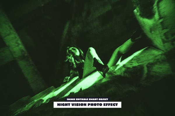 Night Vision Photo Effect