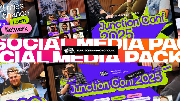 Conference Broadcast Social Media Pack