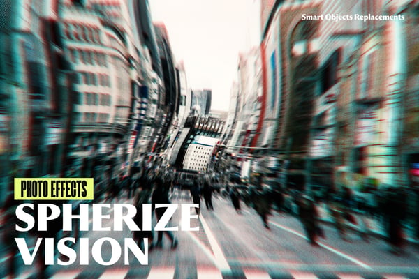 Spherize Vision Photo Effect