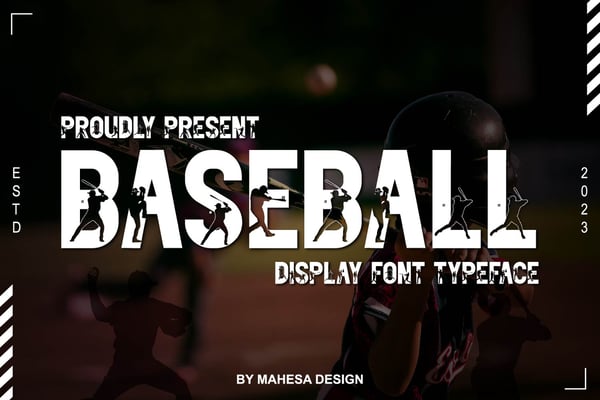 Free Baseball - Display Font