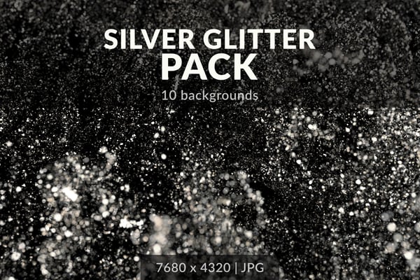 Silver Glitter Pack