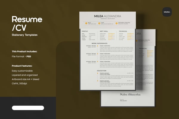Resume/CV – Vol. 43