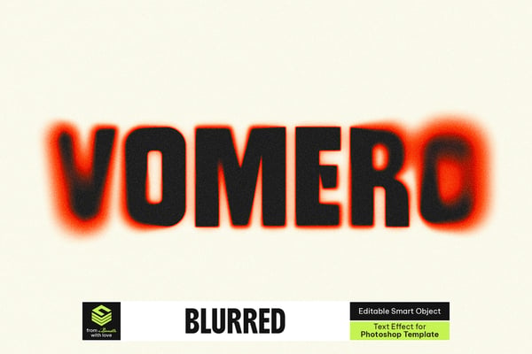 Blurred Text Effect