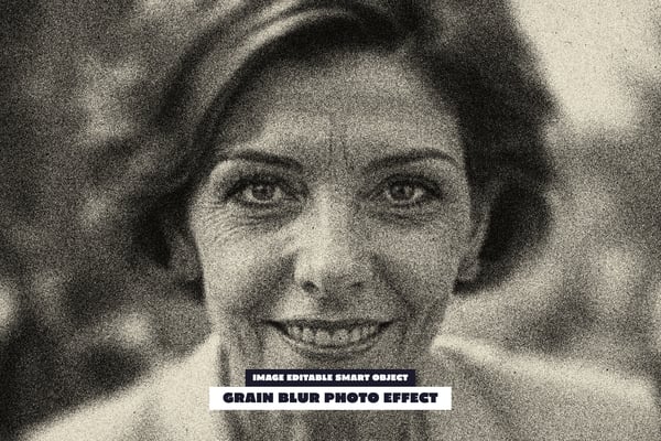 Grain Blur Photo Effect
