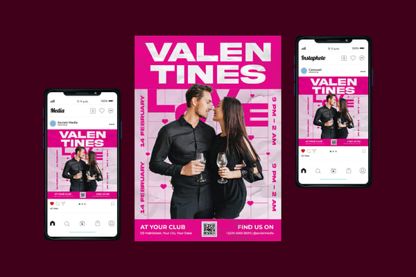 Valentines Party Flyer