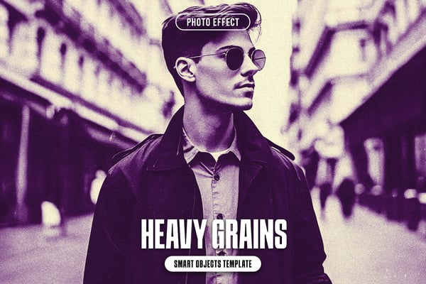 Heavy Grains Photo Effect