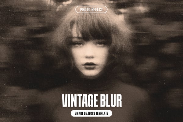 Vintage Blur Photo Effect